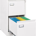 A4 2 Drawer Steel Filing Cabinet White Trade Pack of Ten
