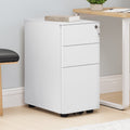 A4 3 Drawer Steel Filing Cabinet White Trade Pack of Ten