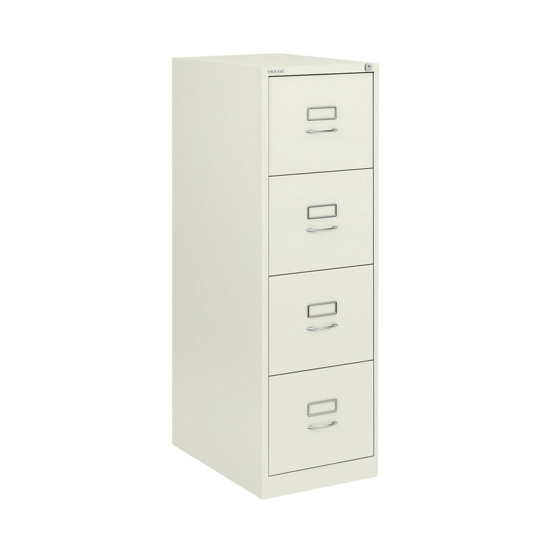 A4 4 Drawer Steel Filing Cabinet White