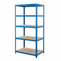 Bolt Free Shelving Bay 5 Shelf Deep