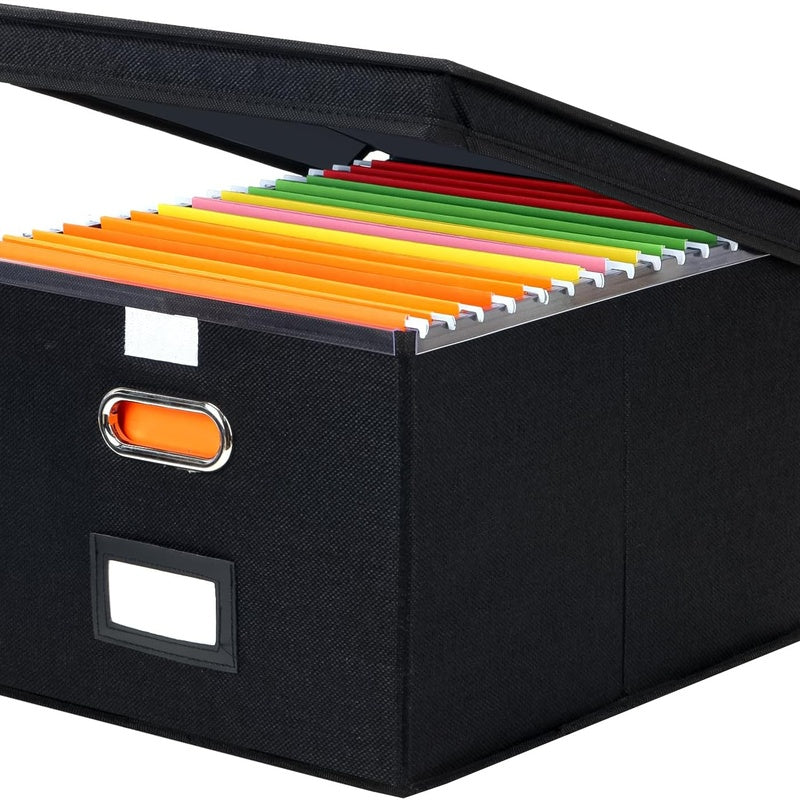 Document Storage Box with Lid