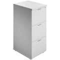 Foolscap 3 Drawer Steel Filing Cabinet White Trade Pack of Twenty