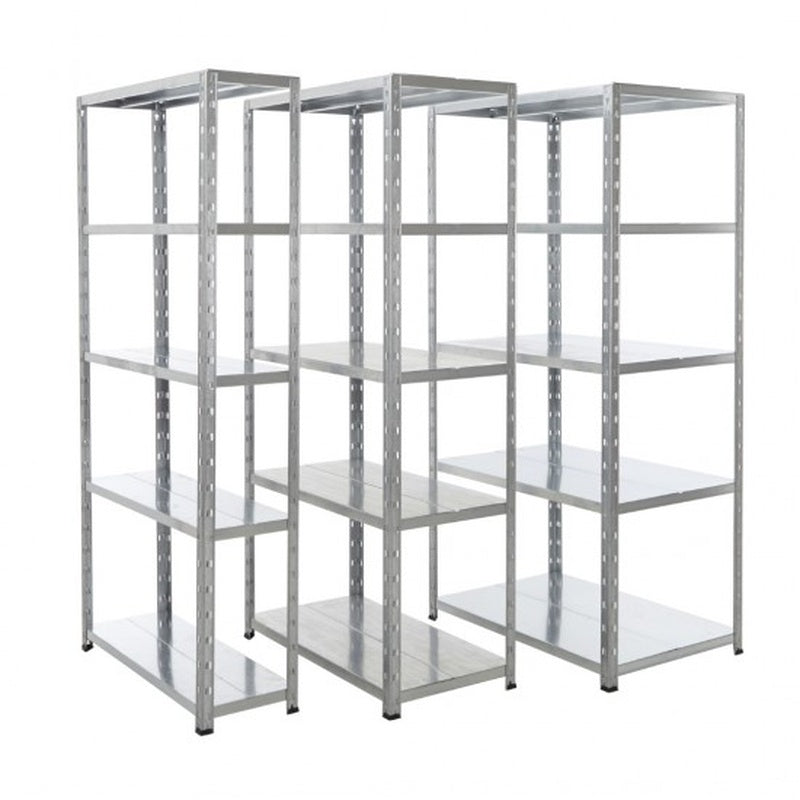 Galvanised Shelving Bay for Damp Stores Trade Pack of Twenty