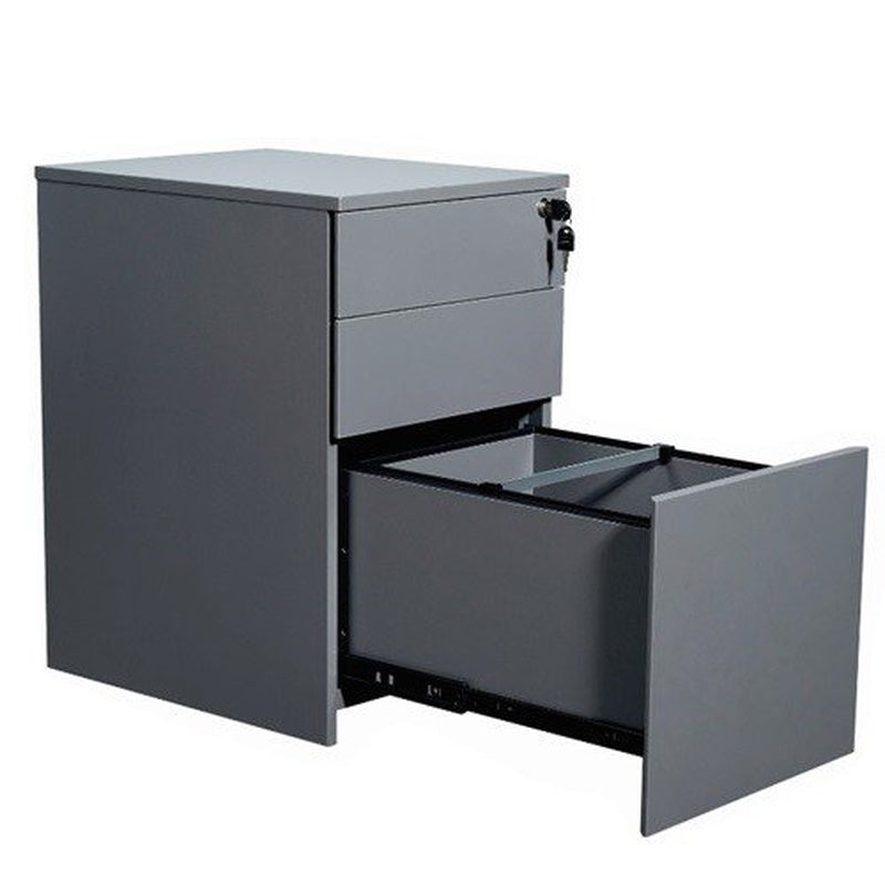 Mobile 3 Drawer Under Desk Pedestal Graphite Trade Pack of Twenty