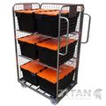 Mobile Shelving Trolley Trade Pack of Twenty