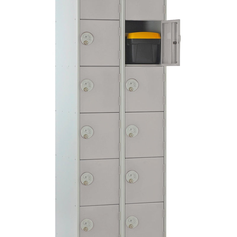 Nest of 2 6 Door Locker Units