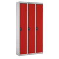 Nest of 3 1 Door Locker Units Trade Pack of Ten