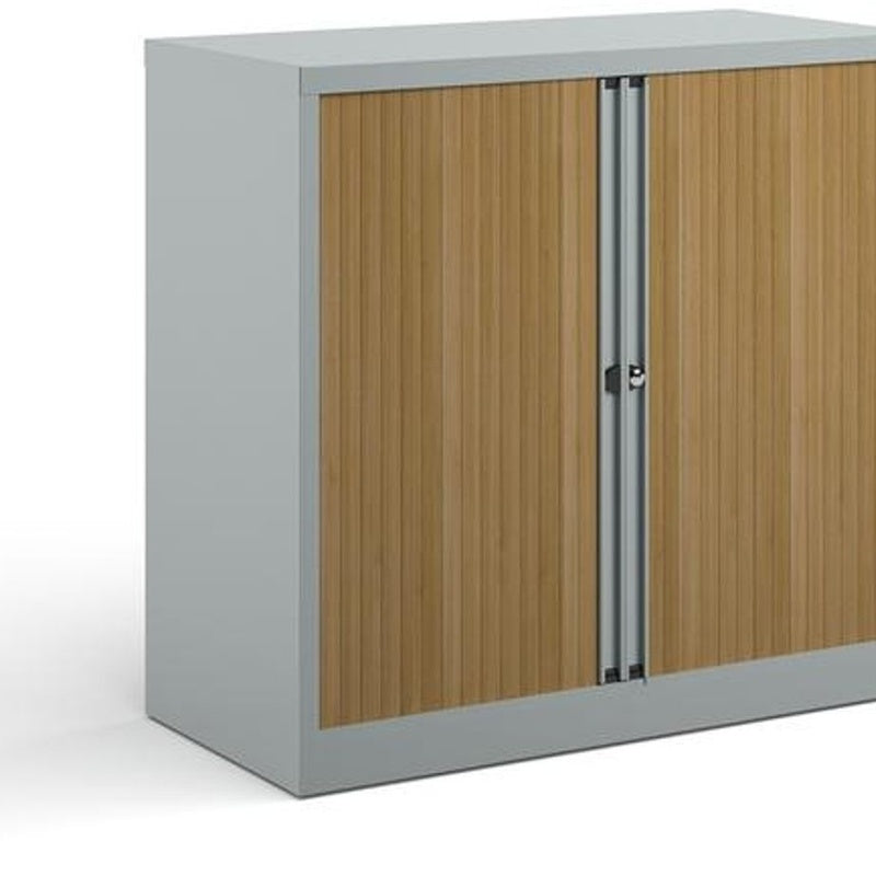 Tambour Door Cupboard Low