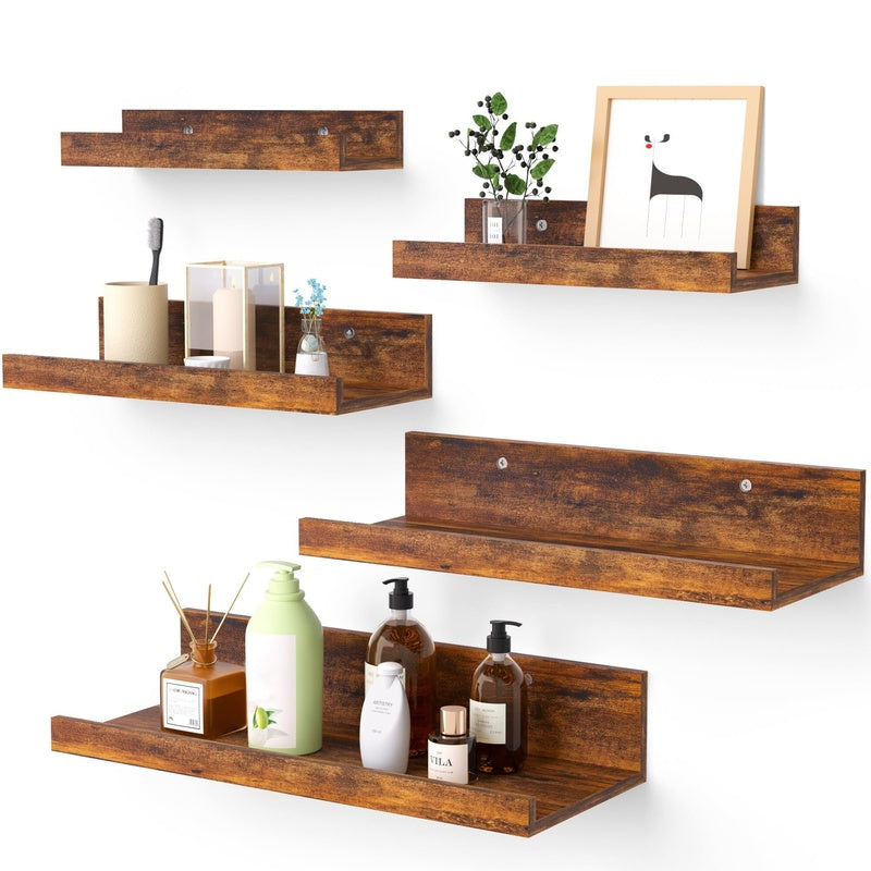 Wall Mounted Shelf Set