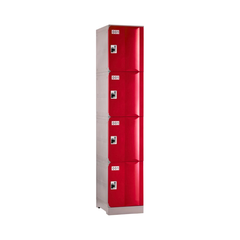 Wet Area Plastic Locker 4 Door